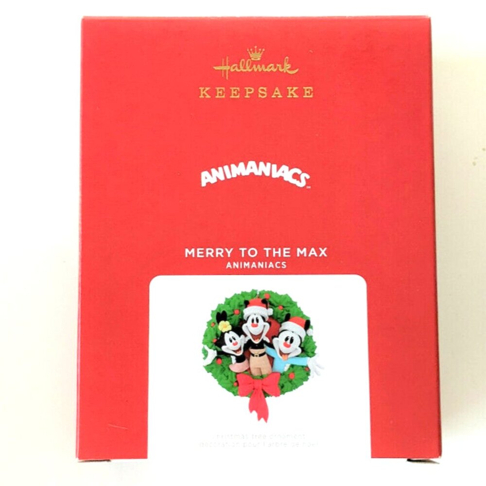 Hallmark Keepsake Ornament 2021 Merry To The Max Animaniacs Christmas